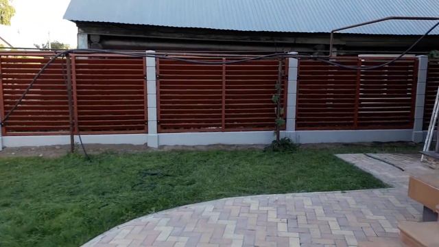 ЗАБОРЛЕГО с секциями ЖАЛЮЗИ. смотреть онлайн