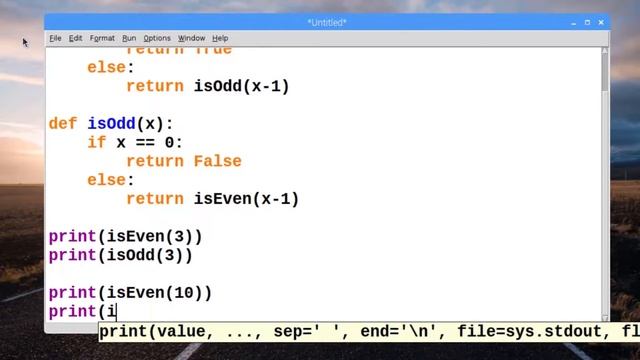 EP034 - Python Basics - Mutual Recursion смотреть онлайн