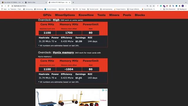 31+ MH/s Overclock Settings for GTX 1660 Super in HiveOS смотреть онлайн