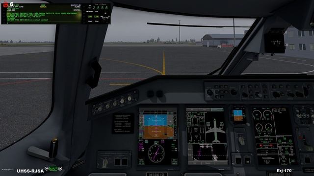 Краш , чтоб его...Обкатываем ERJ-170 от SSG ,Часть 1 /X-plane 11/UHSS-RJSA/Embraer ERJ-170 SSG