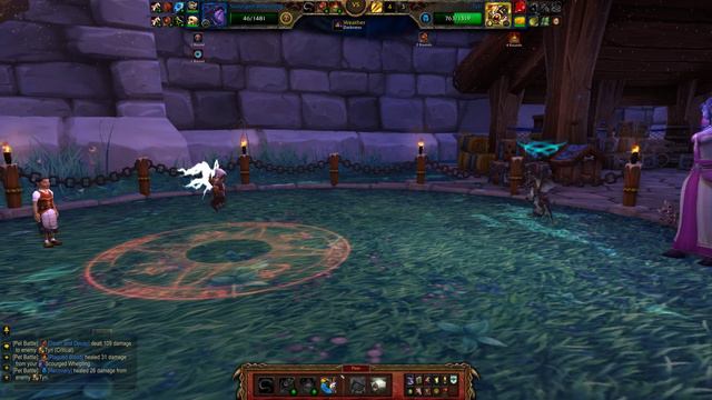 World Of Warcraft Garrison Menagerie Pet Battle Deebs, Tyri & Puzzle 2 Pet Strategy смотреть онлайн
