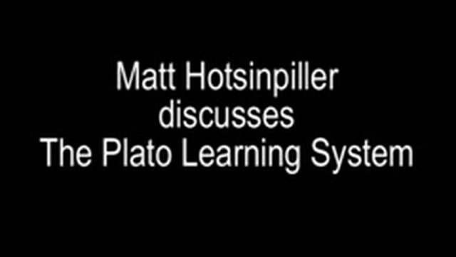 Matt Hotsinpiller Discusses Plato, Audio Only, Pt 1 смотреть онлайн