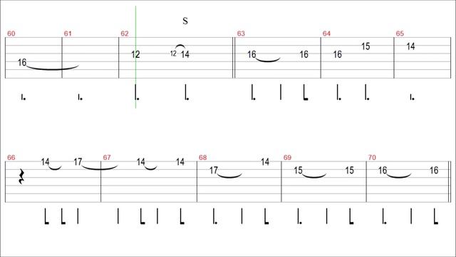 The Platters - Only You / Guitar Solo Tab+BackingTrack