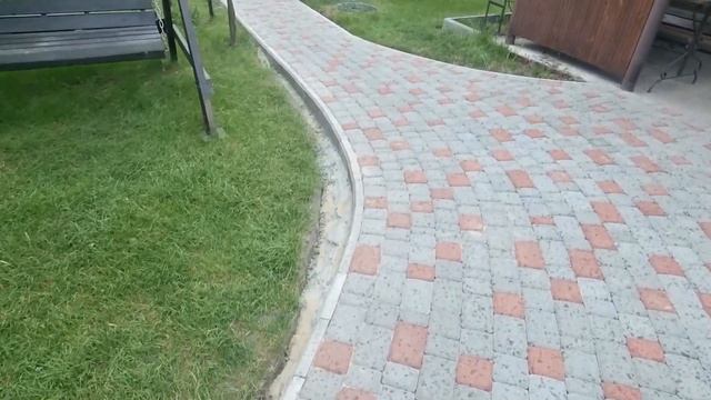 Укладка тротуарной плитки в с Хотяновка смотреть онлайн