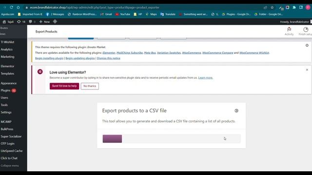 How to export products from woocommerce website | CSV file of products смотреть онлайн