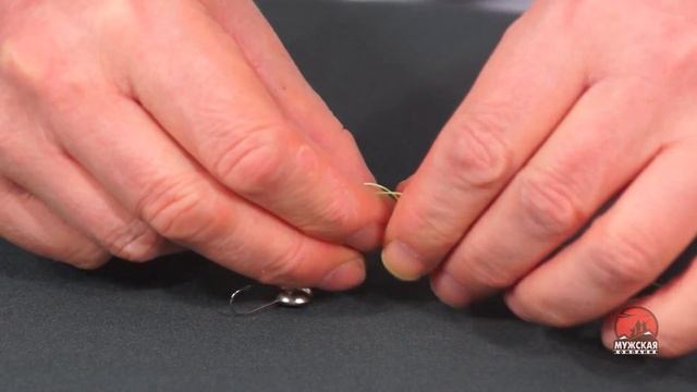 Узел свободная петля или как привязать мормышку
