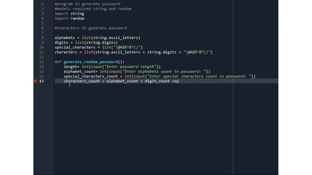 How to create a random password generator using python for beginners смотреть онлайн