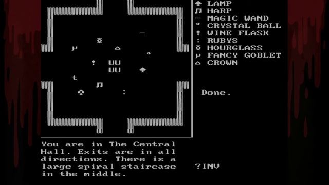 (Castle Adventure) the olden days of ASCII and ANSI art games... {Linux} {DosBox} смотреть онлайн