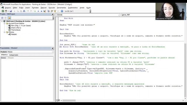 Como Gerar Arquivos de PDF pelo Excel com VBA смотреть онлайн