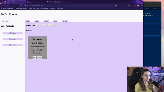 Odin Project: Restaurant Page & To-Do List смотреть онлайн