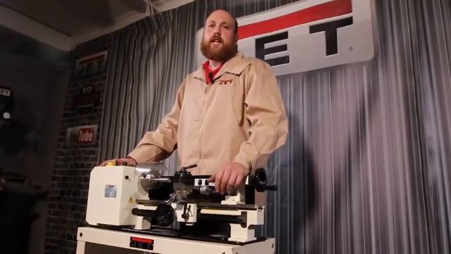Jet BD X7 Обзор настольного токарного станка по металлу смотреть онлайн