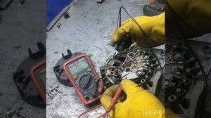 РЕМОНТ ГЕНЕРАТОРА - ШКОДА РАПИД, РАЗРЯЖАЕТ АККУМУЛЯТОР ЗА НОЧЬ.