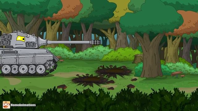 The Eastern front! Tank animation - Cartoons about tanks смотреть онлайн