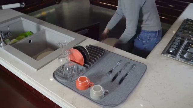 Коврик для сушки посуды смотреть онлайн