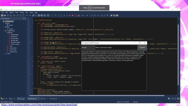 DelphiFMX + AI: A Recipe for Success - Eli M | PyGAC 2023 смотреть онлайн