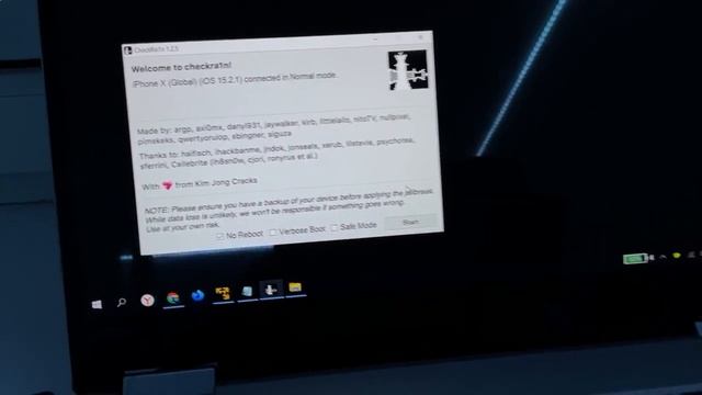 Jailbreak with PC: iOS 12.5.5 - 15.6.1 CRa1n Windows! смотреть онлайн