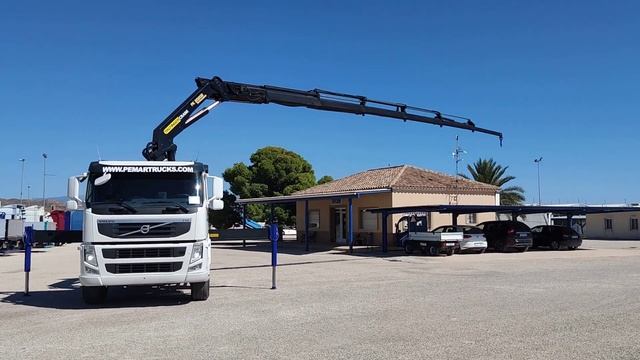 REF.: 2633. VOLVO FM 420 6X4 GRUA PALFINGER PK 20002 MULTILIFT 21 T смотреть онлайн