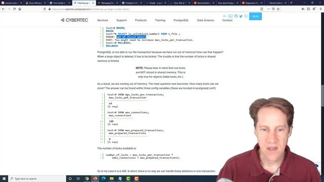 Scaling Postgres Episode 161 Scaling Lessons | Synchronous Commit | Better Connection | BLOB Cleanu смотреть онлайн