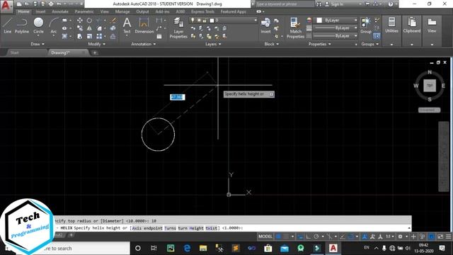 12 AutoCAD Tutorial || Region,Wipeout,3D Polyline,Helix,Donut,Cloud Command in Autocad ||By Arun Si смотреть онлайн
