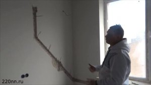 Закладка трассы кондиционера. Правила монтажа медных труб и дренажа.