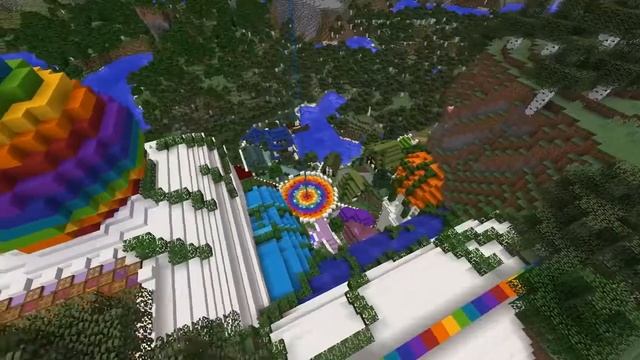 Minecraft World of Color Update trailer HD смотреть онлайн