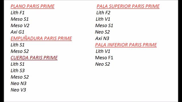 WARFRAME: Donde Conseguir PARIS PRIME (RELIQUIAS) (comentado) смотреть онлайн