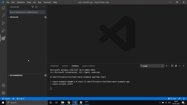 React JS Tutorial - Getting Started | Hello World App in Hindi смотреть онлайн