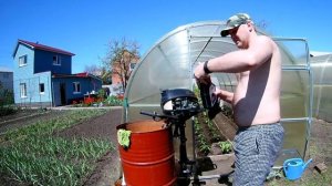 " SUZUKI DF 2.5 " замена масла в редукторе и двигателе.