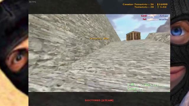 Стрим по CS 1.6 (Со стима) смотреть онлайн