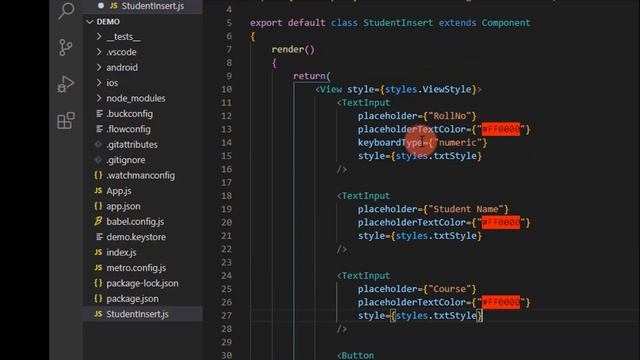 User Registration with PHP and MYSQL in React Native || Insert Record Example смотреть онлайн
