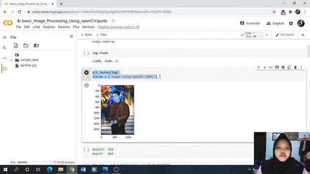 Mengolah Citra Digital (Change RGB to BGR and vice versa, Grayscale, and Magmascale) смотреть онлайн