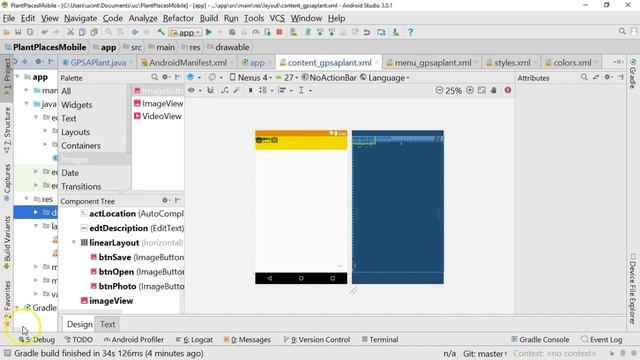 Add an image to a button in Android Studio смотреть онлайн