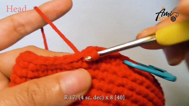 #273 | Spiderman Hero Free Crochet Tutorial (1/3) | Amigurumi Super Heroes Tutorial | @AmiSaigon