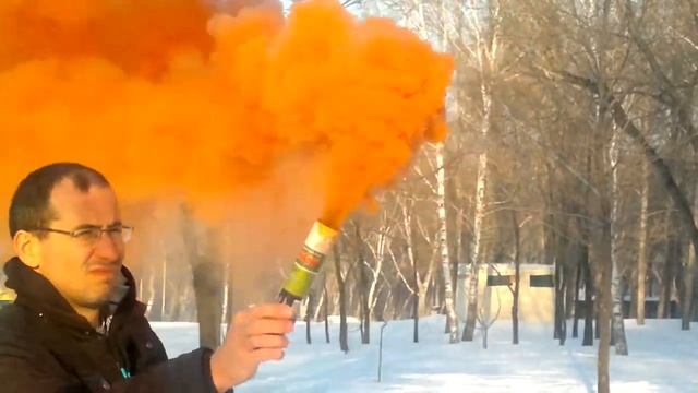 Факел дымовой (оранжевый) ФДО смотреть онлайн