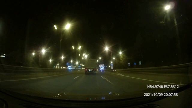 Driving in Central Russia: Щёкинский район - Москва (Кузьминки) 09/10/2021 (timelapse 4x) смотреть онлайн