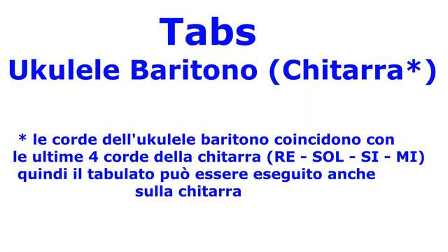 Yesterday - The Beatles (Tabs Ukulele e Chitarra) - (Ukulele and Guitar Tabs) смотреть онлайн