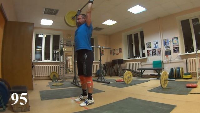 ЗАХАРОВ-73,М50|07.03.2021|Толчок 100 (ЦЕЛЬ 90-120) Подготовка к Весне-2021.Возвращение-отрыв бицепс смотреть онлайн