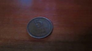5 копеек 1961 хорошо магнитится