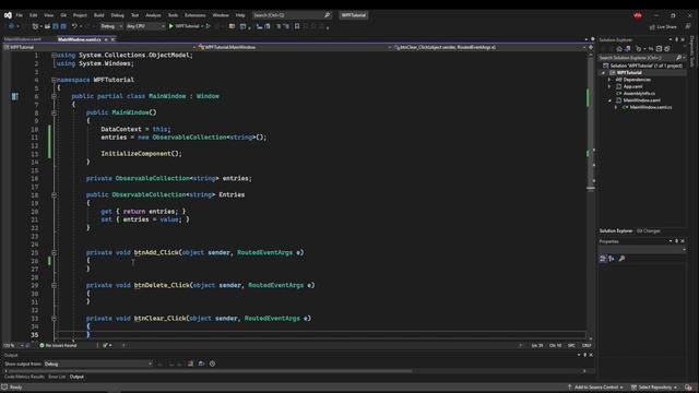 C# WPF Tutorial #13 - ObservableCollection with ListView смотреть онлайн