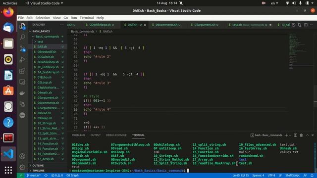 Bash Script if and comment #8 смотреть онлайн
