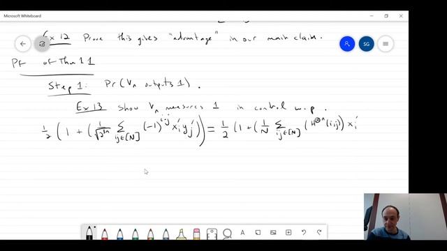 Quantum Complexity Theory: Lecture 10 - BQP versus the Polynomial Hierarchy смотреть онлайн