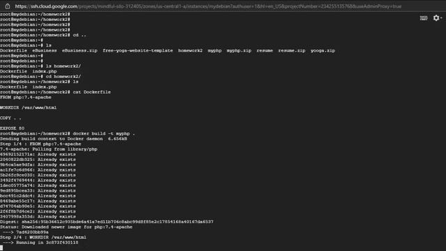 Docker 101 dockerfile with php website смотреть онлайн