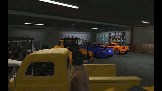 GTA 5,а вы знали что...гараж на 5 авто !!!