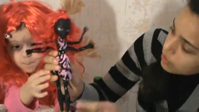 КУКЛА ПАУК? Обзор и РАСПАКОВКА куклы Вайдона Спайдер! Отличная Подделка Wydovna Spider/ Monster Hig