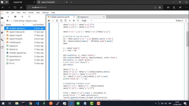 Data Mining With Python - Multiple Linear Regression смотреть онлайн