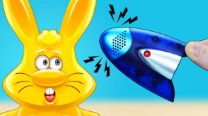 ДЕТЕКТОР ДВИЖЕНИЯ И ЖЕЛЕЙНЫЙ ЗАЯЦ ХАРИТОН