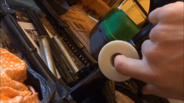 Капролоновые втулки в задний маятник мотоцикла 