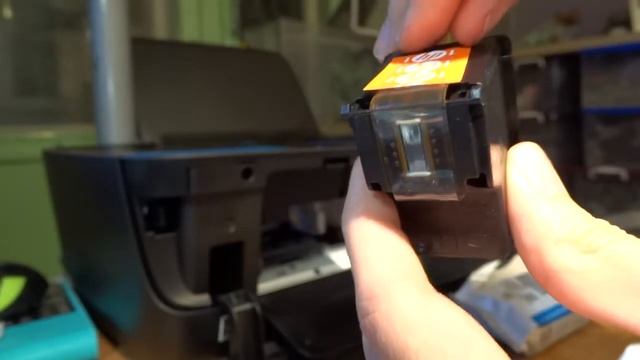 HP Ink Tank 115 printing head install смотреть онлайн