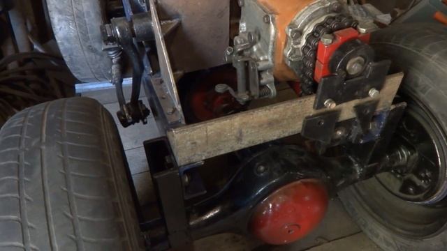 Самодельный минитрактор, КОМПОНОВКА ( Mini Home made tractor, arrangement ) смотреть онлайн