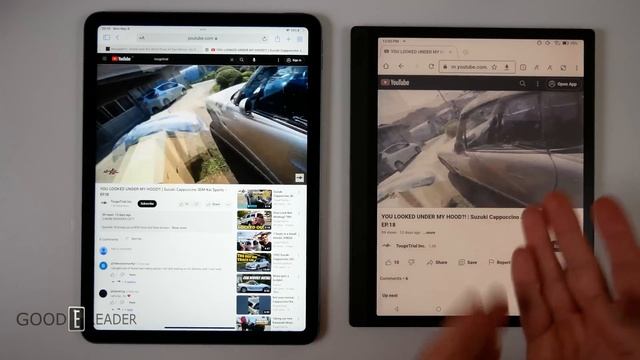 COLOR EINK Vs LED/LCD Comparison | Apple IPad Vs Onyx Boox Tab Ultra C